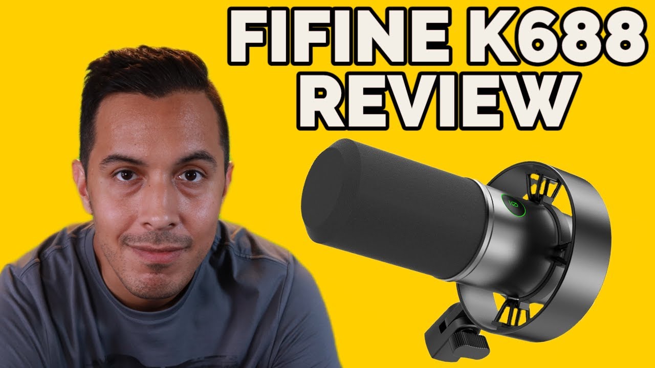Fifine K688 USB/XLR Dynamic Microphone Review