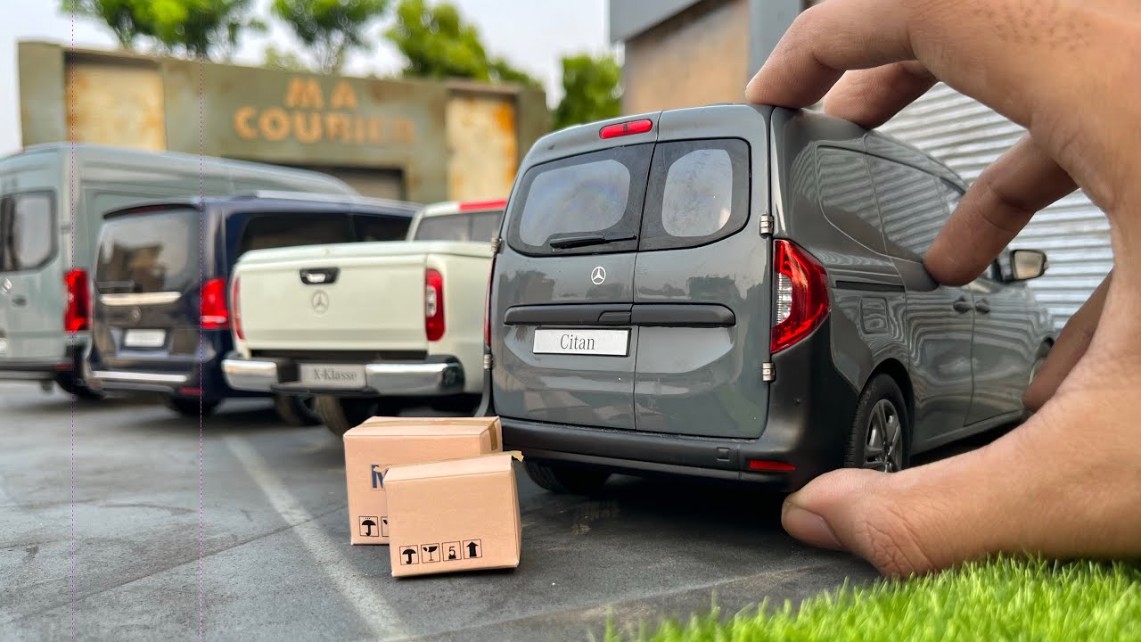 Mercedes-Benz Vans & Trucks масштаб 