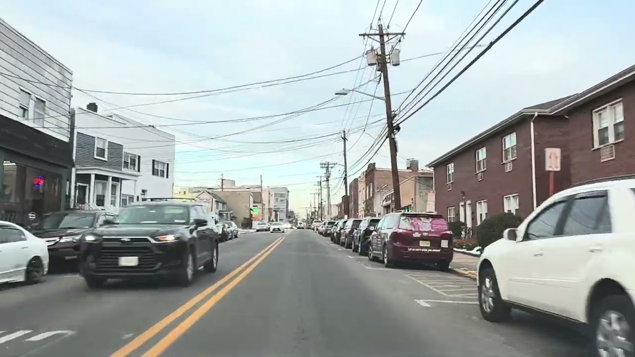 #908 ПРИГОРОДЫ НЬЮ ЙОРКА. ИЗ НОРС БЕРГЕН В КЛИФФСАЙД ПАРК. 