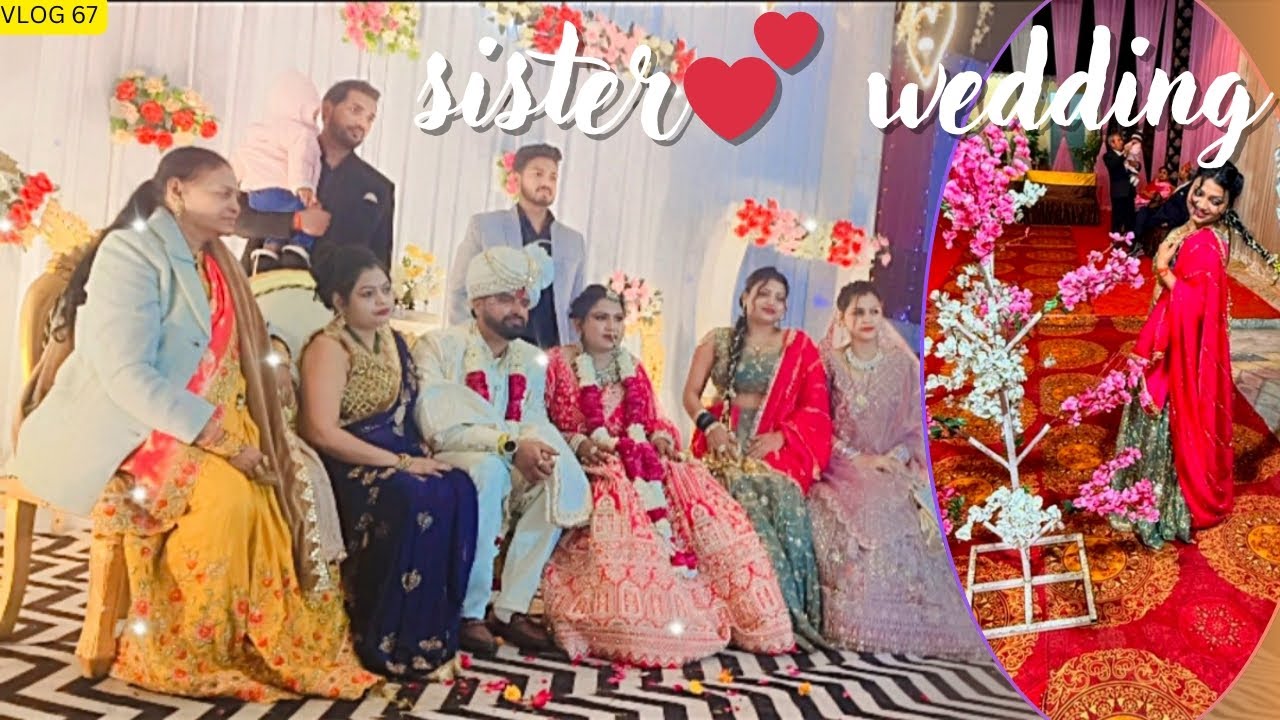 Part1🌸 बहन ki शादी!engagement vlog💍jजुते चुरा लिए 👢😂 😂👉 👉  part 2विदाई vlog #familyvlog#waddingvlog 