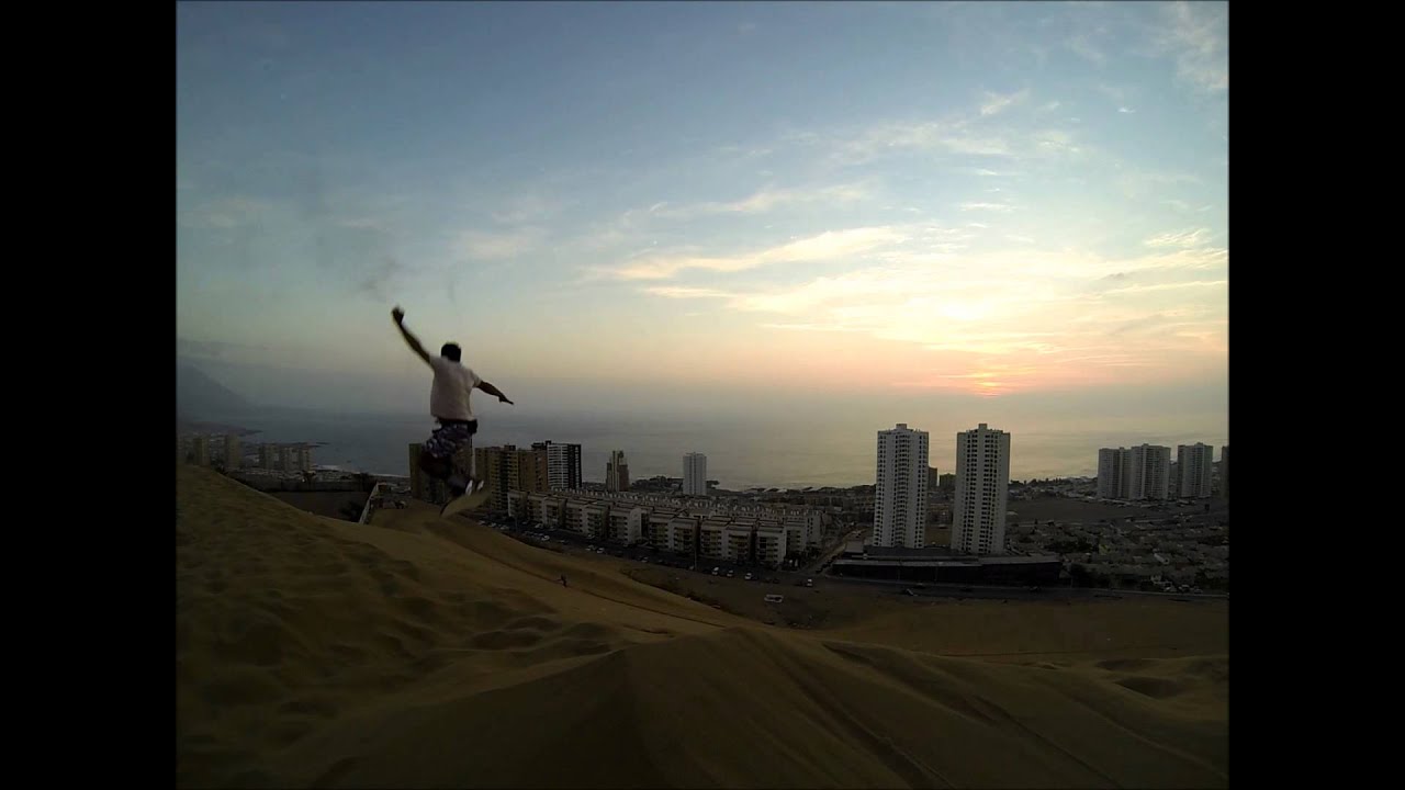 GOPRO Sandboard en los estanques, Iquique, Chile