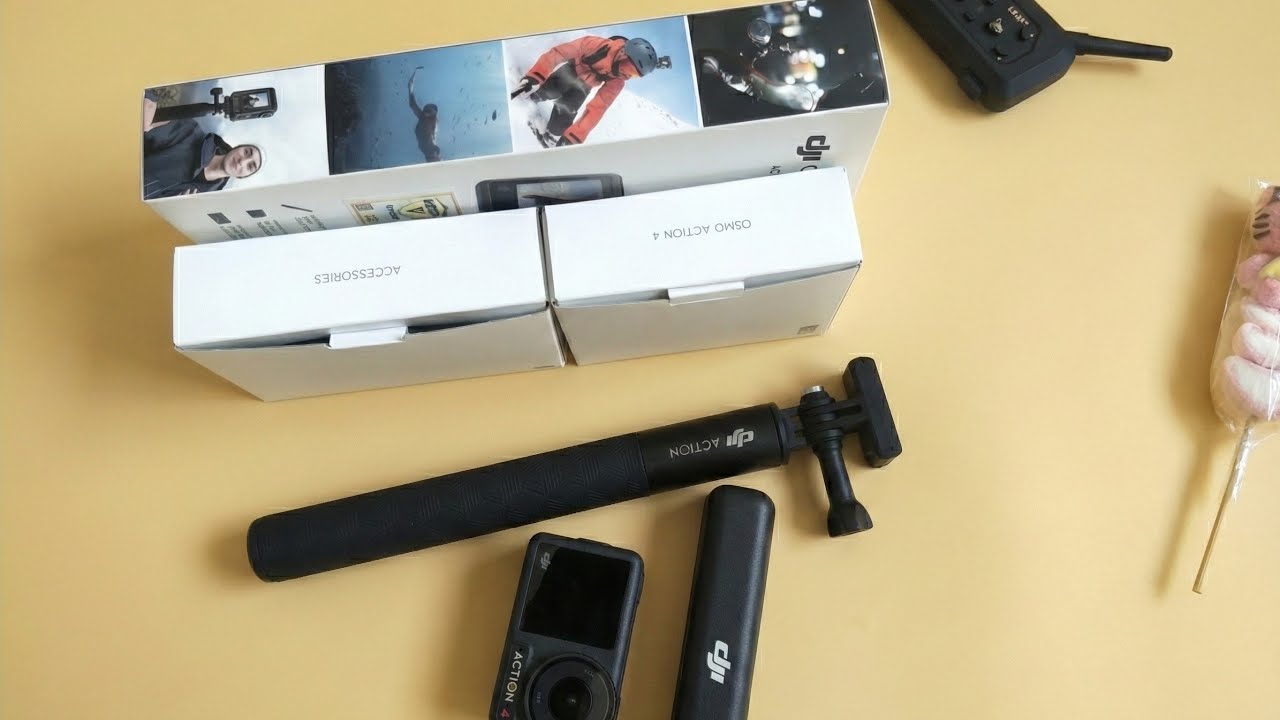 Unboxing DJI Osmo Action 4