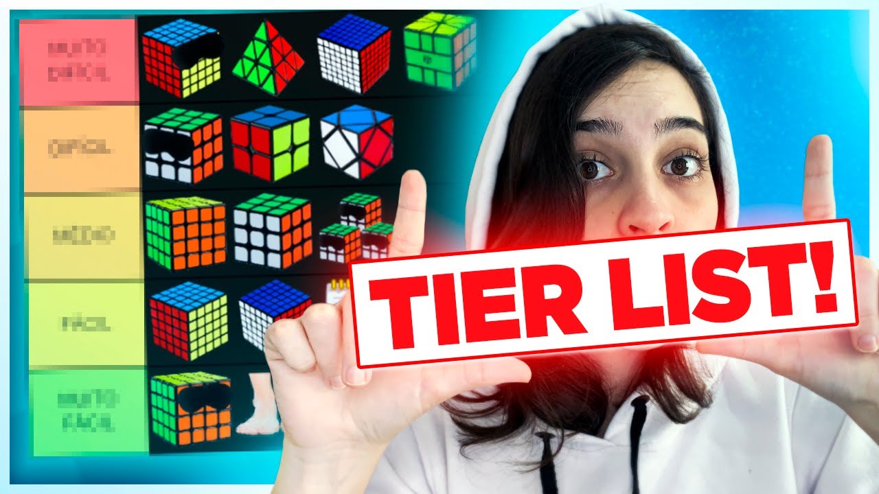 Qual o CUBO MÁGICO mais DIFÍCIL de todos? | Tier List nível de dificuldade das modalidades!