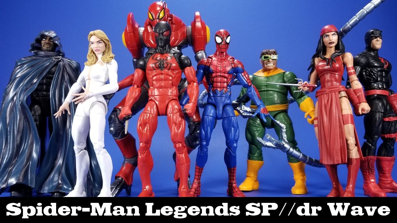 Marvel Legends Spider-Man SP//dr Series Review Hasbro