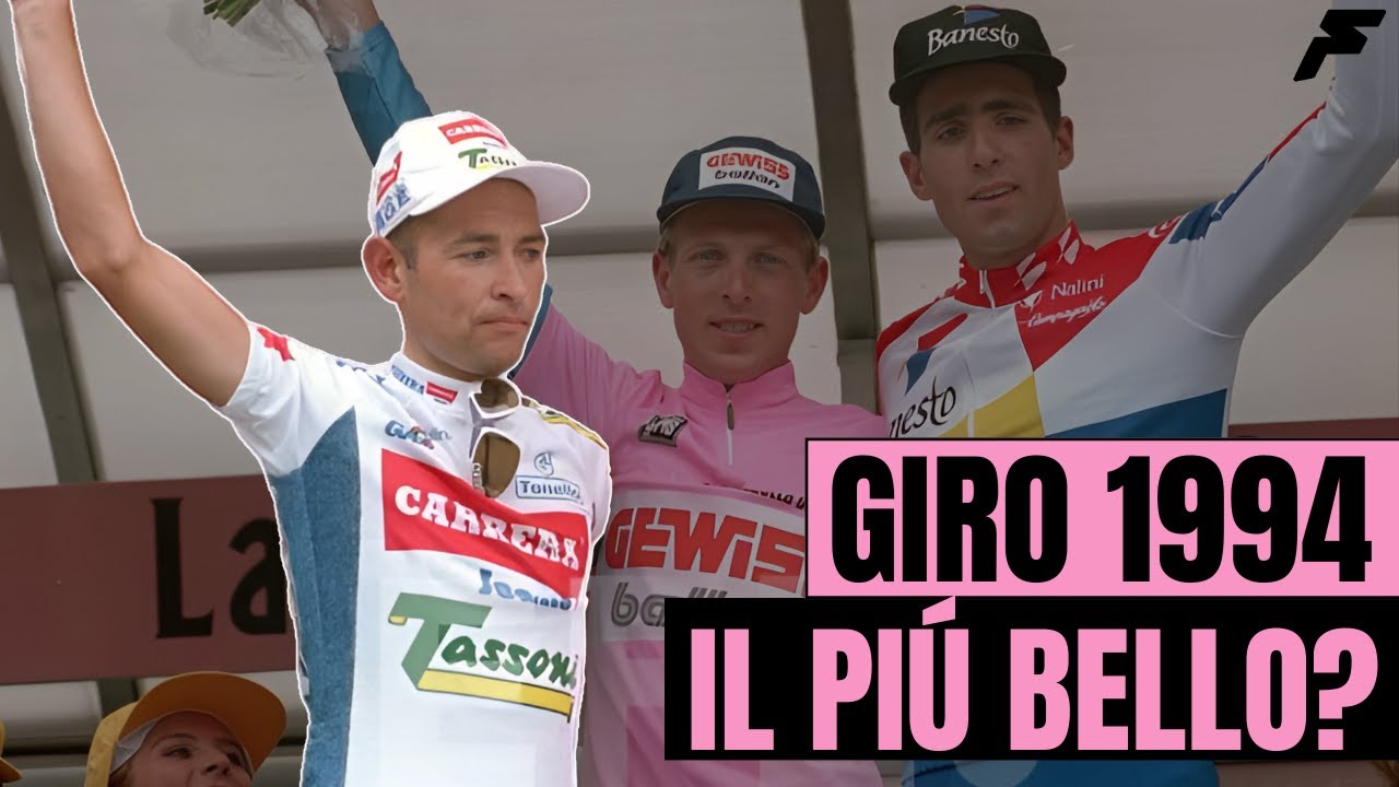 MERANO-APRICA 1994 la tappa più BELLA di sempre al GIRO D'ITALIA? con Davide De Zan