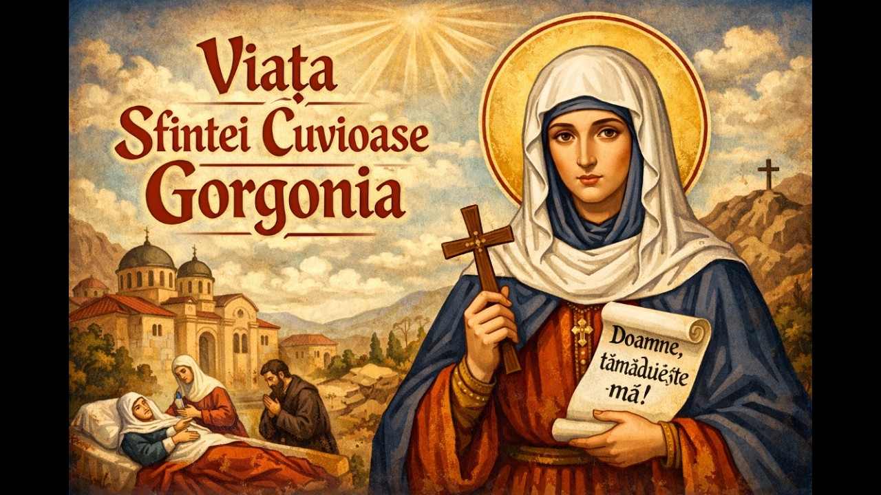 Viața Sfintei Cuvioase Gorgonia - 23.02.2026