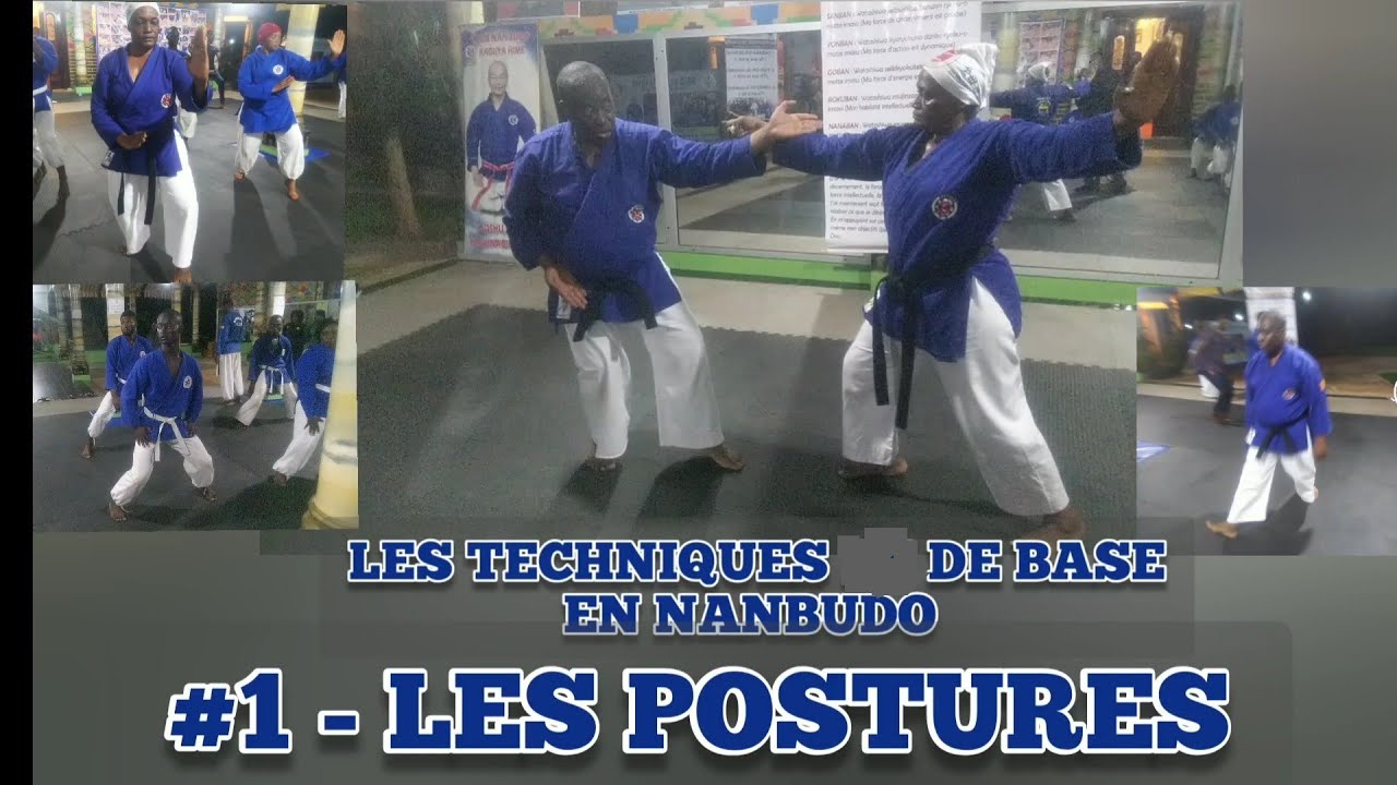 NANBUDO : les techniques de bases - #lesson 1. les postures