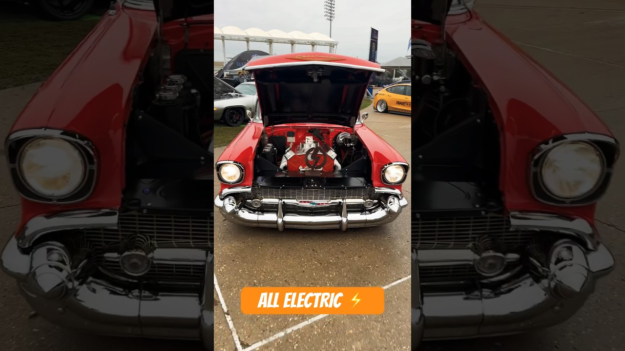 ELECTRIC 57 Chevy Bel Air EV Conversion?!⚡️🤯  