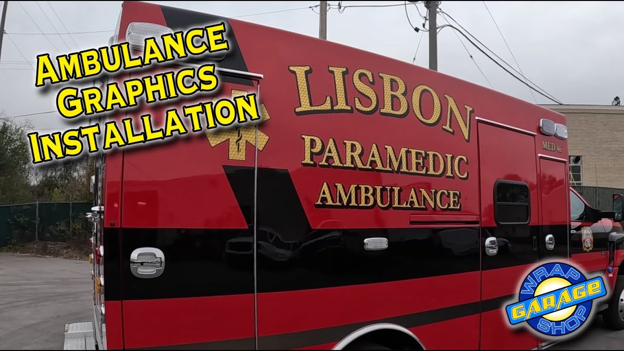 Ambulance Vinyl Wrap