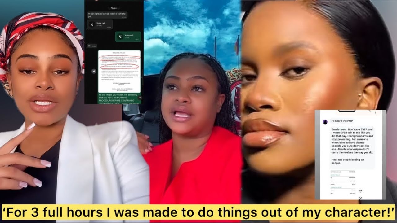 TikTok lady Mpho  exposes makeup artist after she was graped  & held hostage in hotel for 3 hours💔