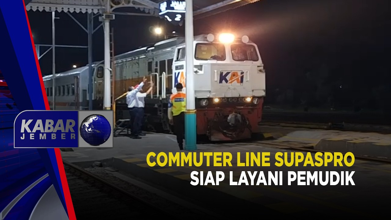 Commuter Line Supaspro Siap Layani Pemudik | KABAR JEMBER