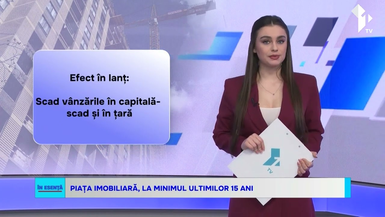 Este cea mai mare scădere a tranzacțiilor imobiliare din ultimii 15 ani la nivel național
