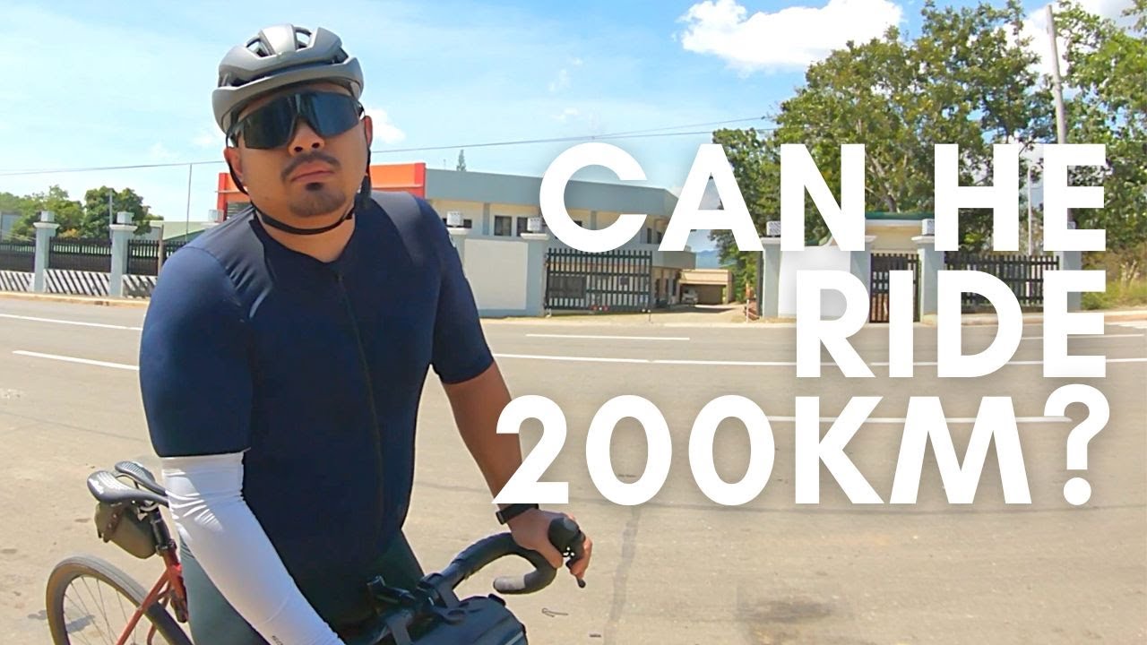 200KM with NO Training... Will he finish? // AUDAX Dumaguete
