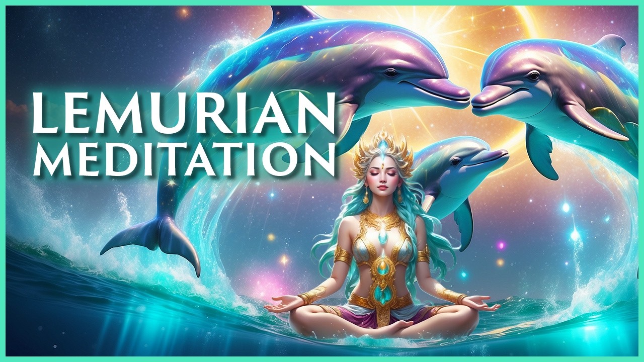 🩵 Lemurian Goddess Meditation | 528Hz Divine Feminine Healing & Awakening Initiation #lemuria