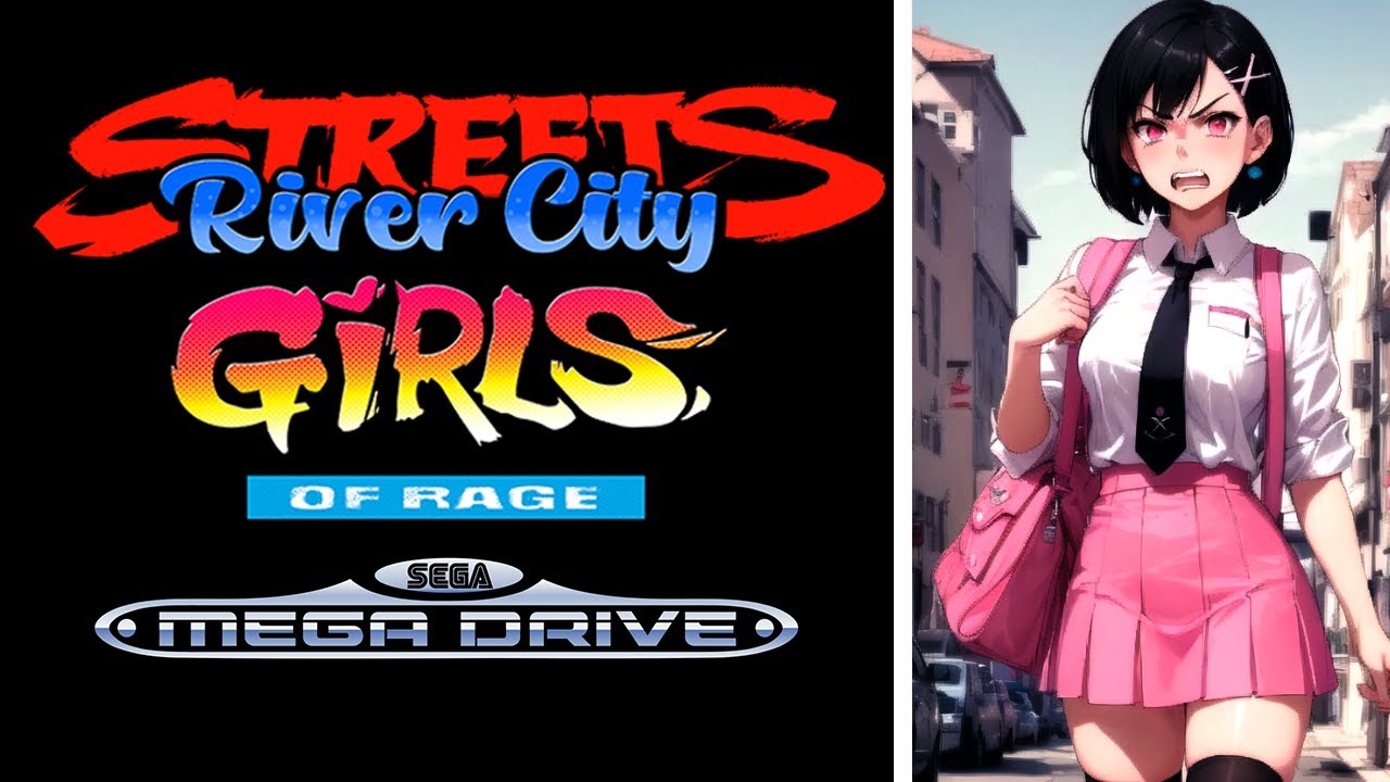 River City Girls... of Rage - Hack do Street of Rage 2 do Mega Drive