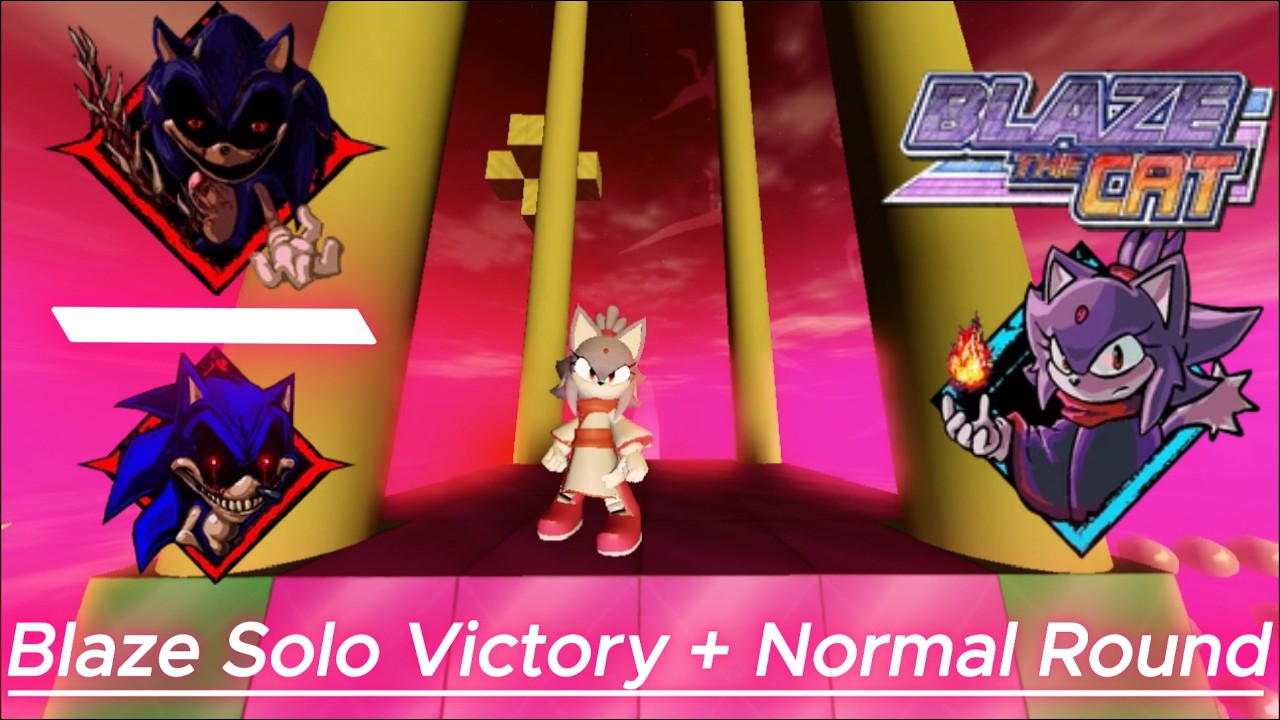 || Blaze Solo Victory + Normal Round || Roblox || Outcome Memories ||