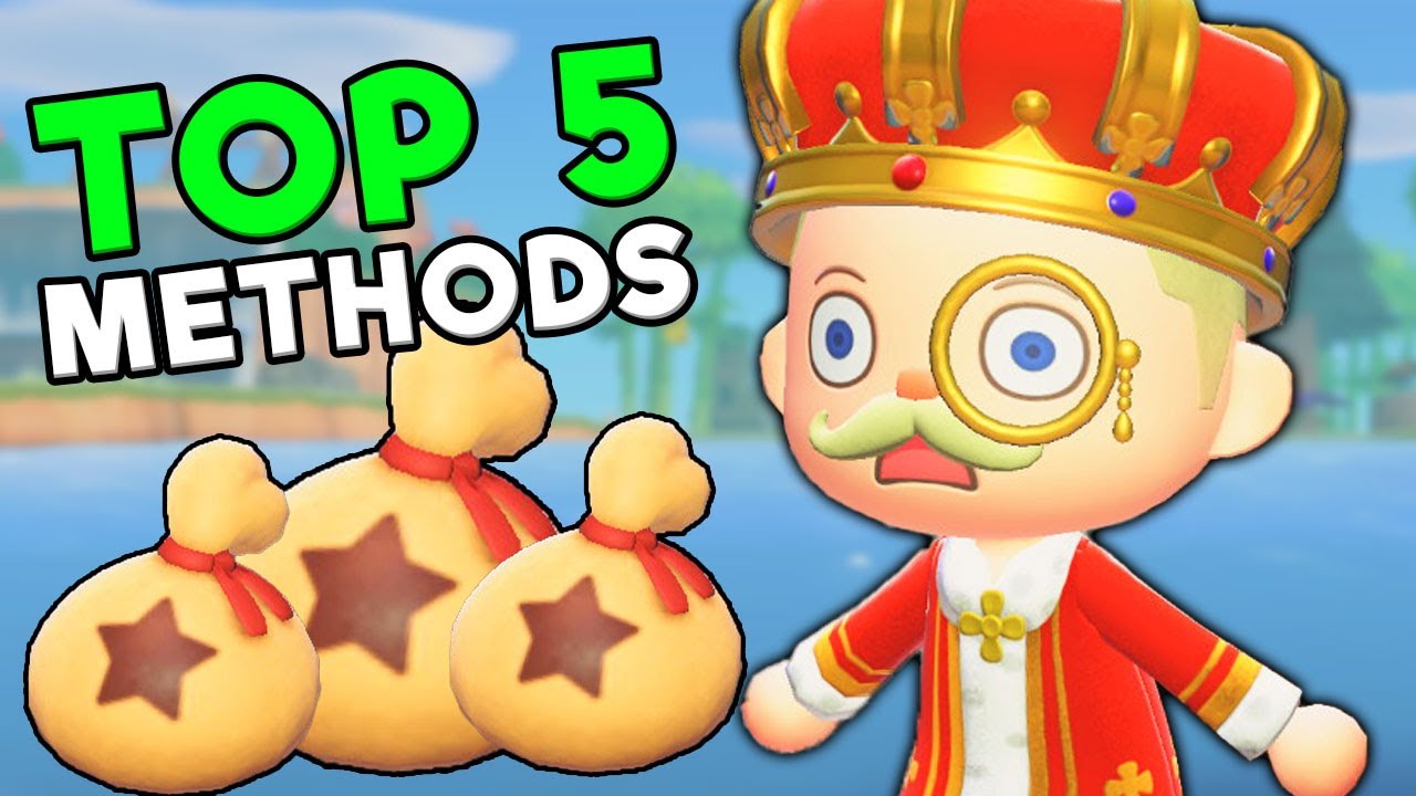 Top 5 Ways to Make Bells FAST in Animal Crossing