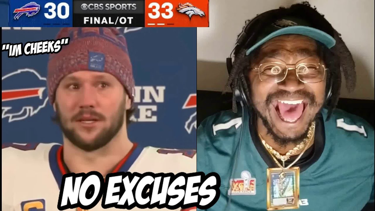 JOSH ALLEN IS DONE! HES A BUM! Bills vs. Broncos Game Highlights NFL 2025 Season Divisional REACTION