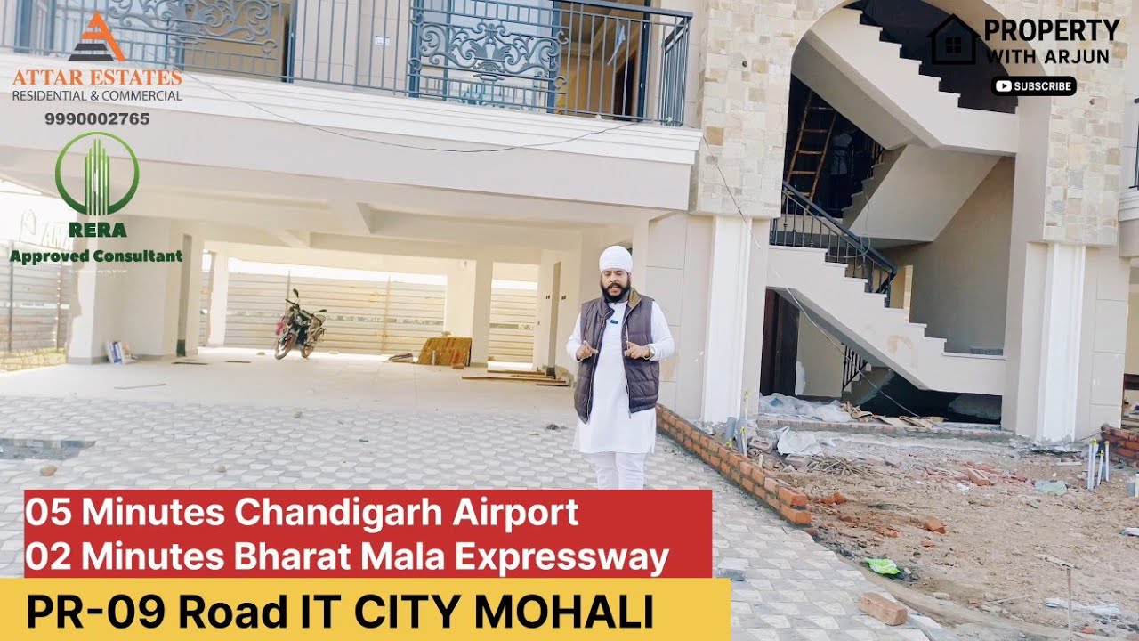 250 Sqyd Luxury Flats In IT City Mohali Near Chandigarh Airport 