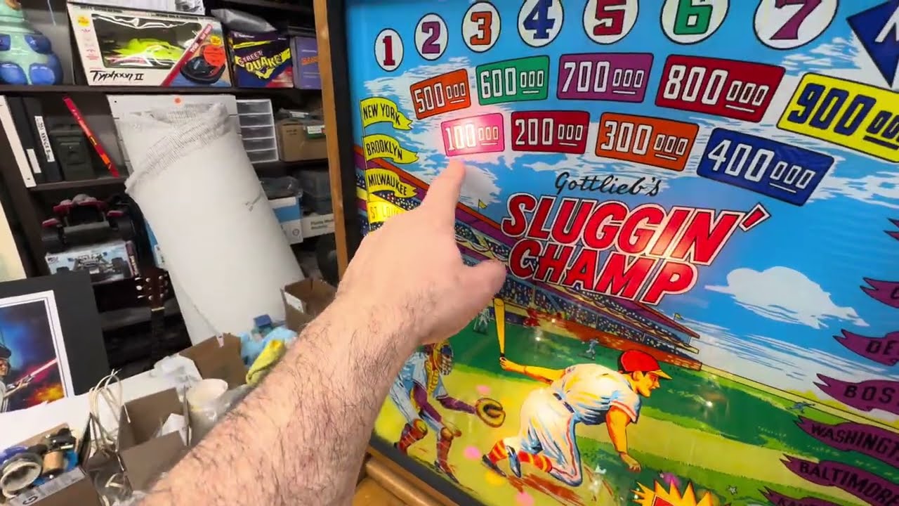 Восстановление пинбольного автомата Sluggin Champ, часть 9: продолжение поиска и устранения неисп...