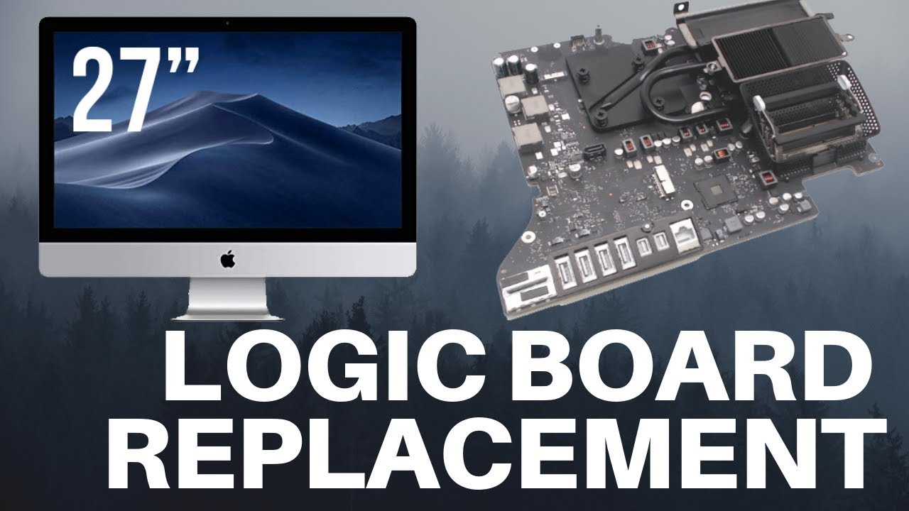 🛠️ 🖥️ 🍏 Замена материнской платы iMac 27
