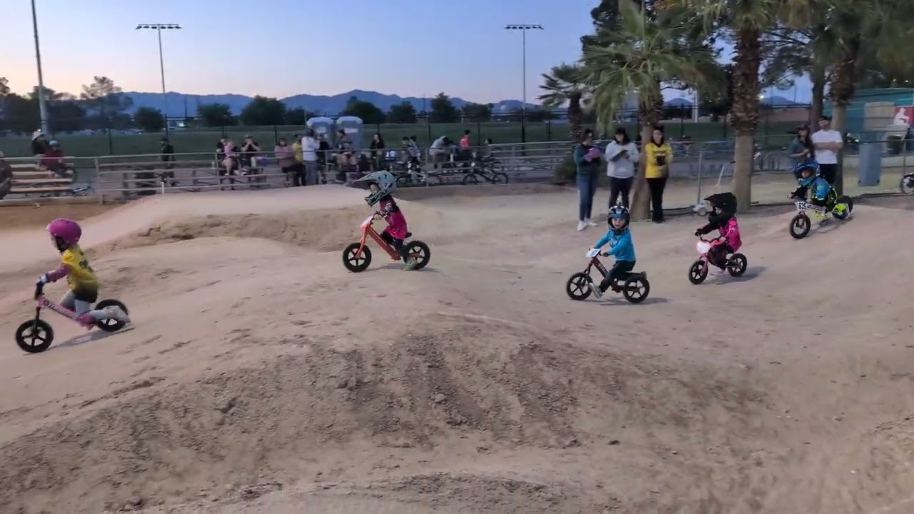 Nellis BMX Balance Bike Racing 5-14-2025