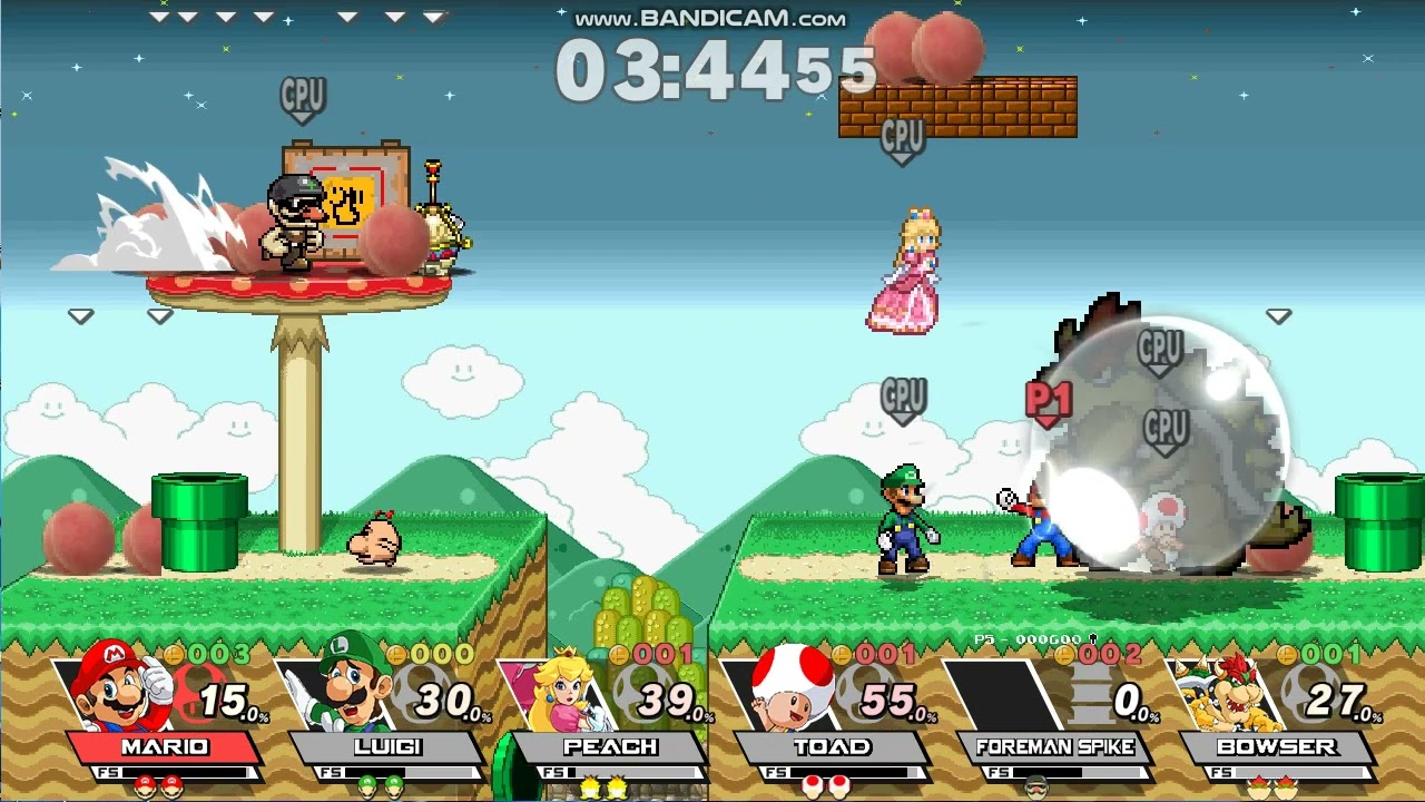 The Super Mario Bros. Fighting!