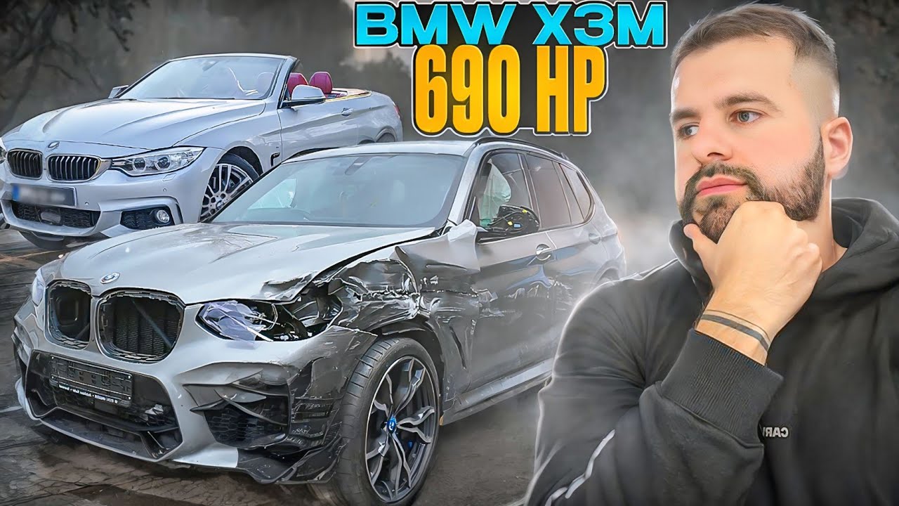 Nupirkau BMW X3 M už 24000 eurų, remontuoju BMW F33 kabrioletą.