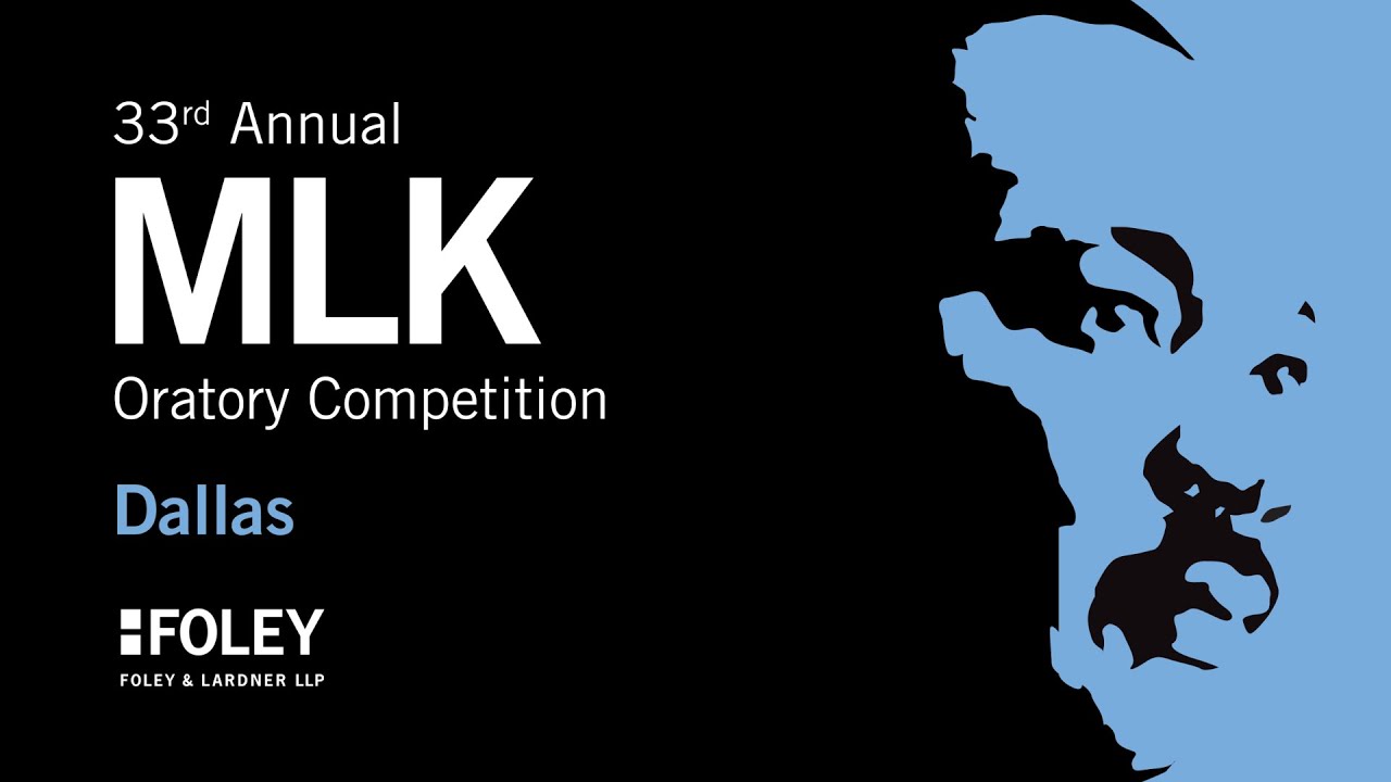 2025 Foley MLK Jr. Oratory Competition Dallas | Winning Speech - Deon Harris