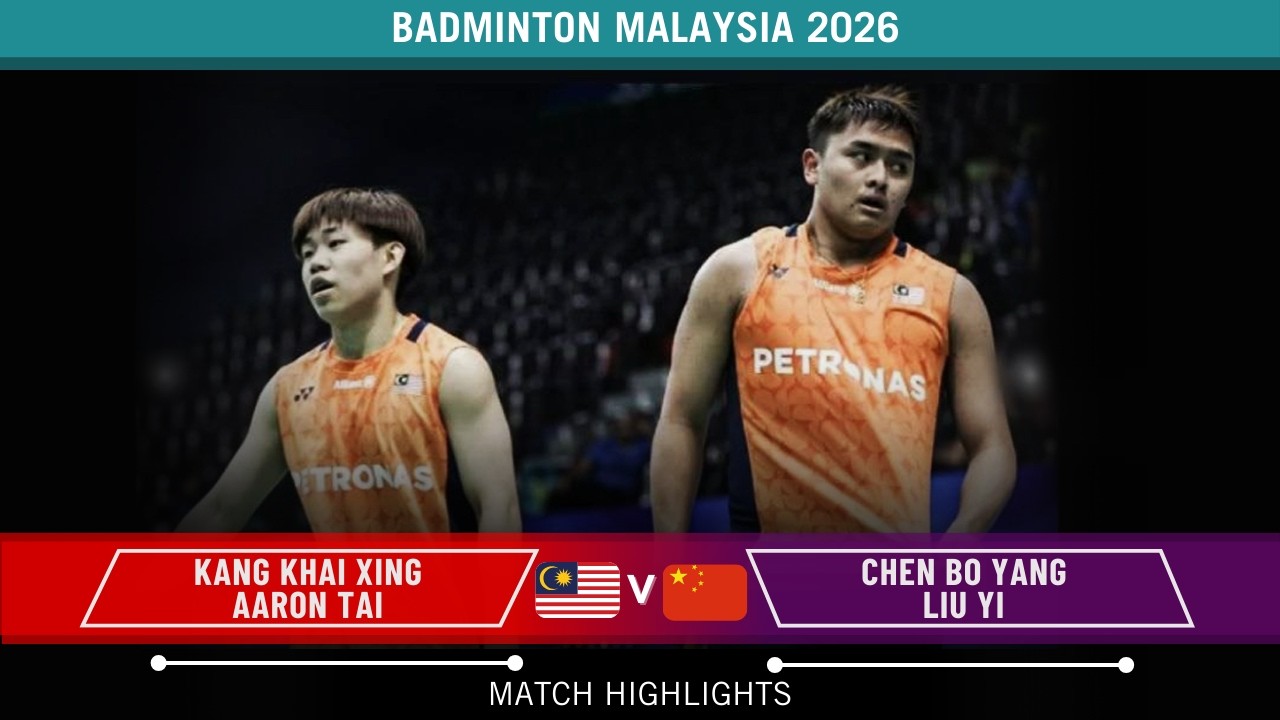 Kang Khai Xing/Aaron Tai vs Chen Bo Yang/Liu Yi AEO2026– R16