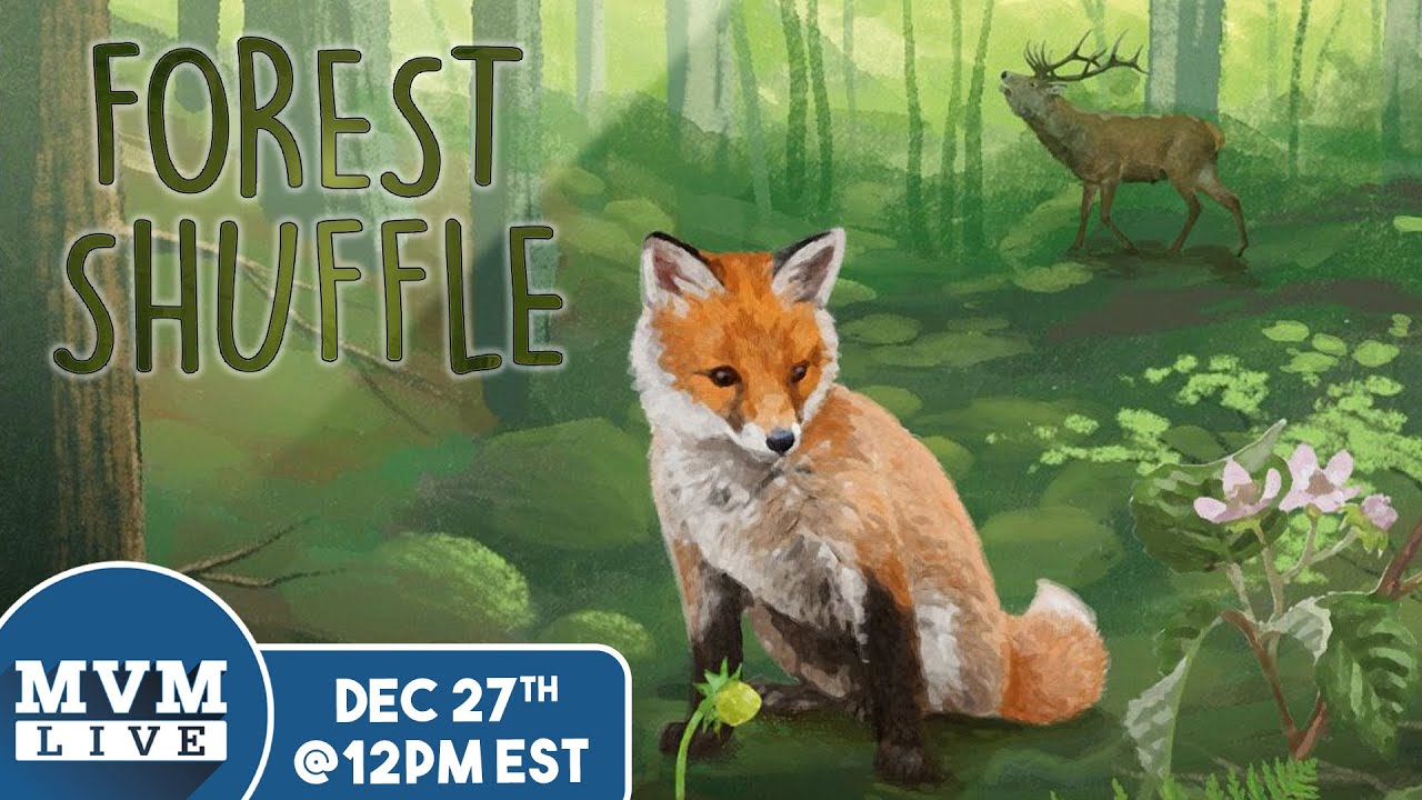 Forest Shuffle - Watch Us Cover Our Table with Nature!