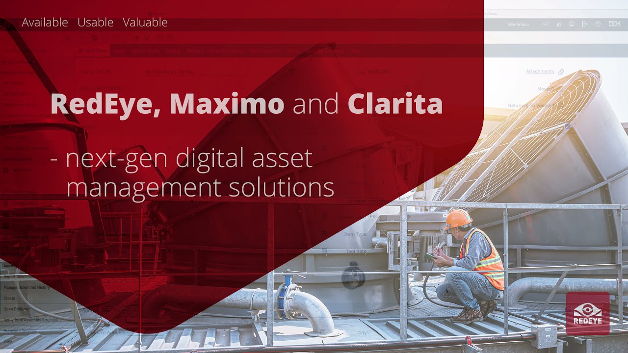 RedEye DMS Integration with IBM Maximo via Clarita Solutions