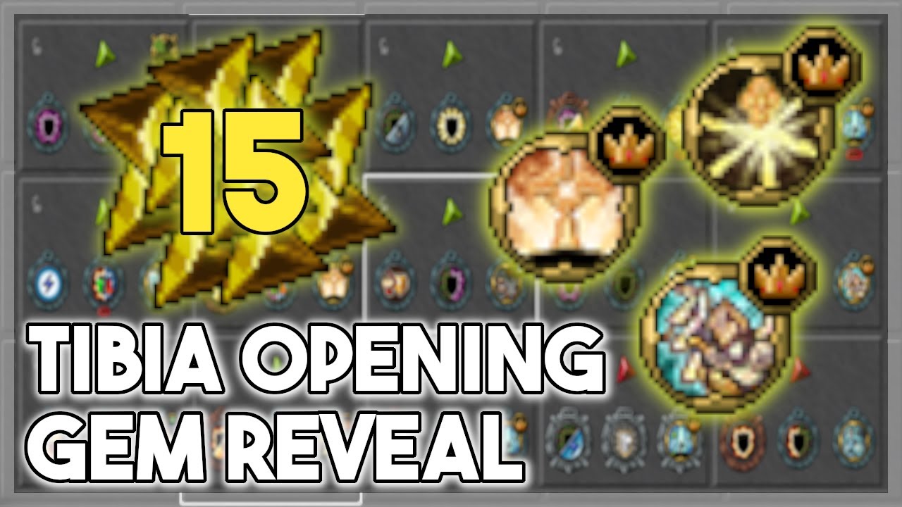 [PL] Tibia Opening | Teraz to już na pewno ostatni raz! (15 Paladin Greater Gems Reveal)
