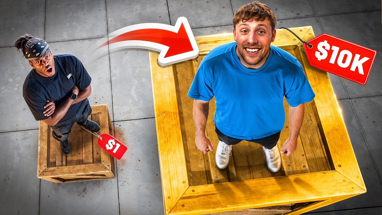 SIDEMEN $1 vs $10,000 MYSTERY BOX