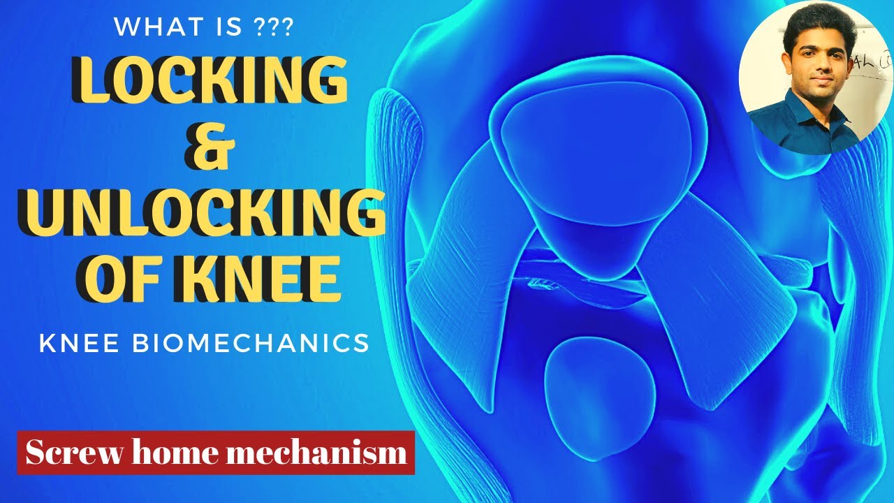 LOCKING & UNLOCKING OF KNEE | Screw Home Mechanism # Coupled motions