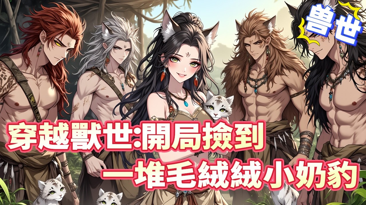 【🔥穿越兽世】《穿越獸世：開局撿到一堆毛絨絨小奶豹》重度毛絨控穿成雪豹幼崽，本以為能撸自己撸到爽，結果迎接我的卻是一群餓得皮包骨的小可憐？#穿越 #獸世 #兽人小说