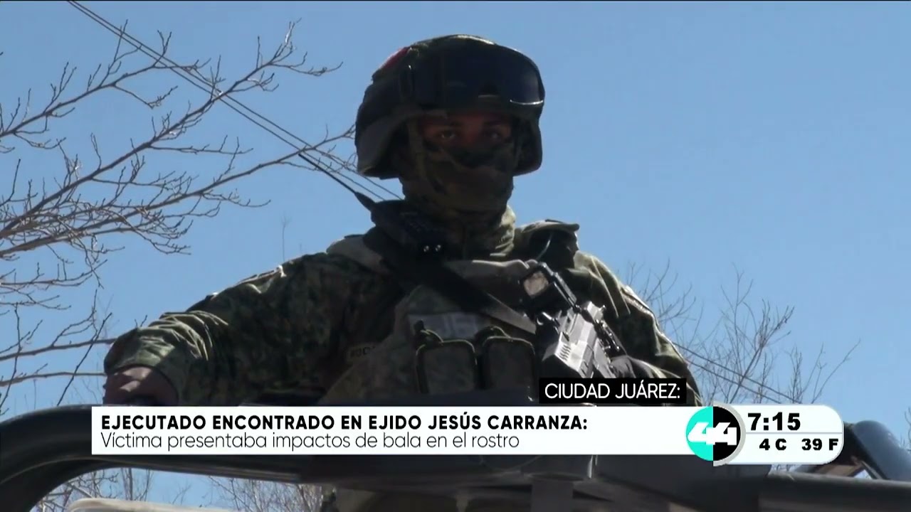 Ejecutado encontrado en Ejido Jesús Carranza