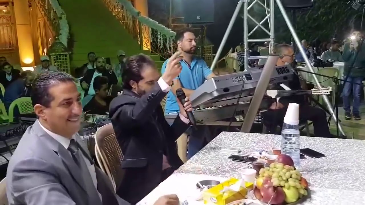 الشاعر مناع عباده والشاعر ايهاب البلوداني سهرة ممتعة