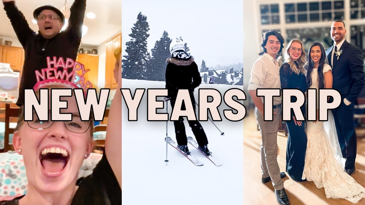 happy new year // visiting utah, a trip to the hospital, skiing, and MORE!