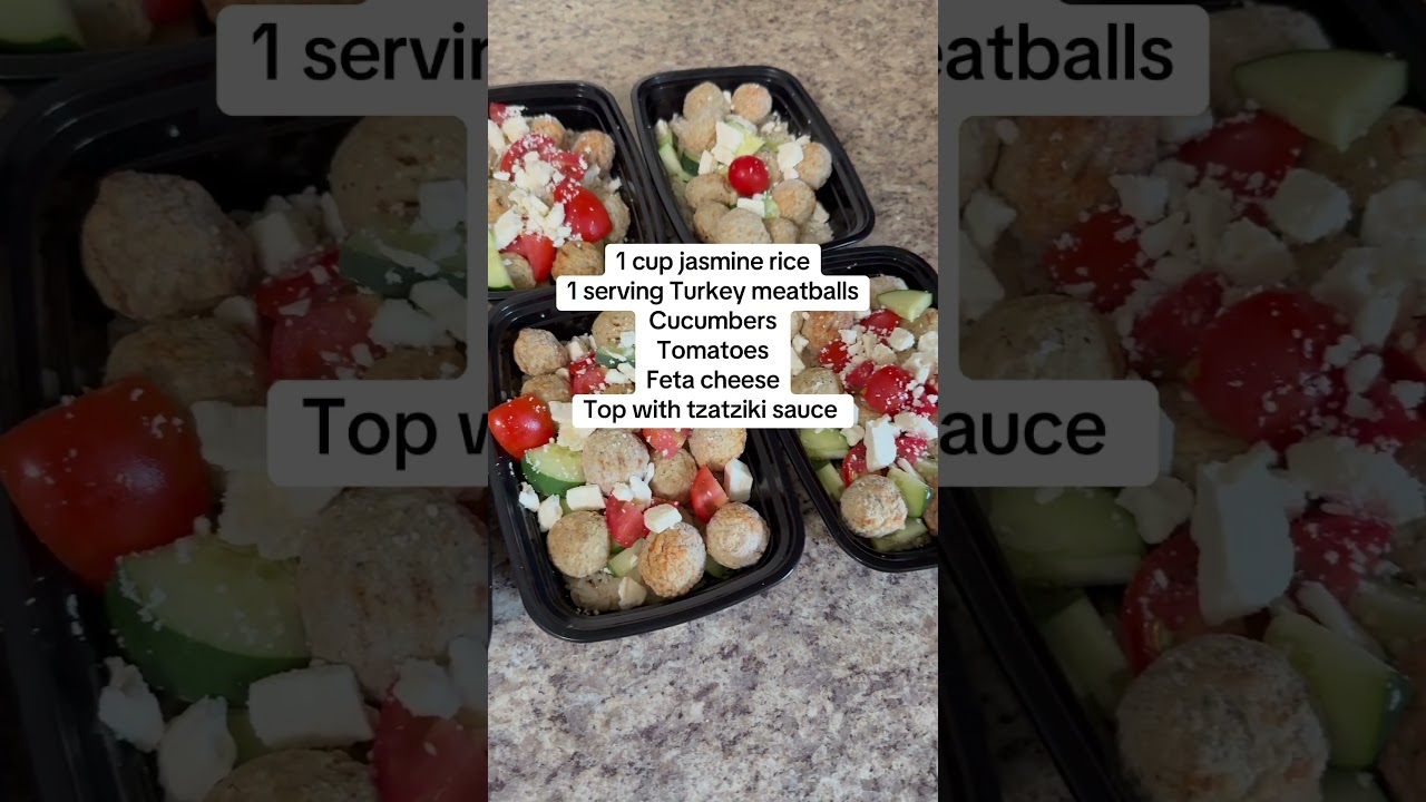 Greek bowls meal prep 