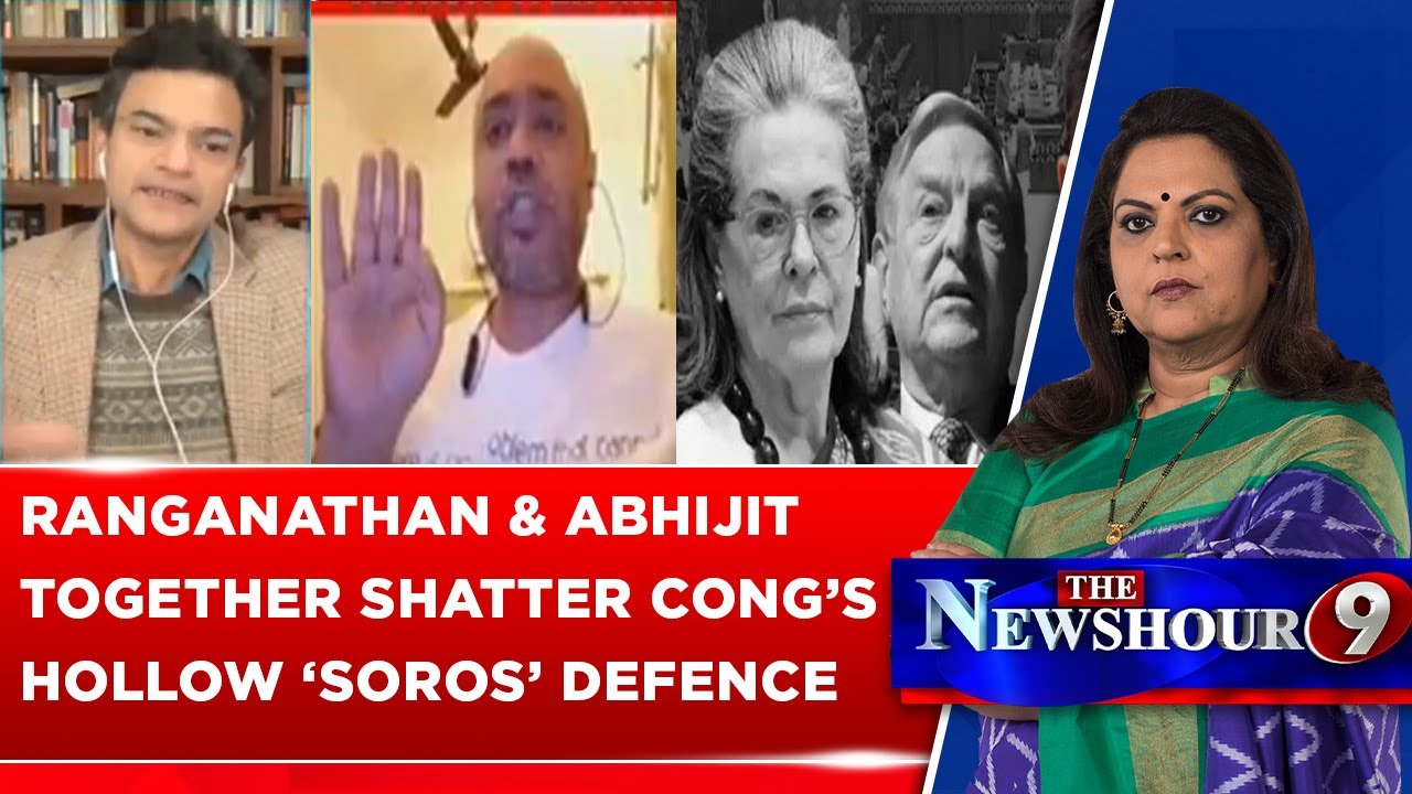 Abhijit Iyer & Anand Ranganathan Come Together, Shatter 'Hollow' Defence Of Congress On George Soros