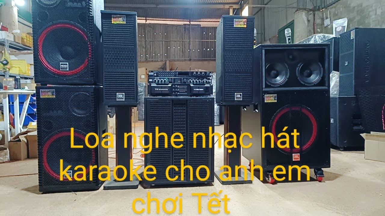 Loa nghe nhạc hát karaoke cho anh em chơi Tết ạ, Mạnh Quang Audio LS#871