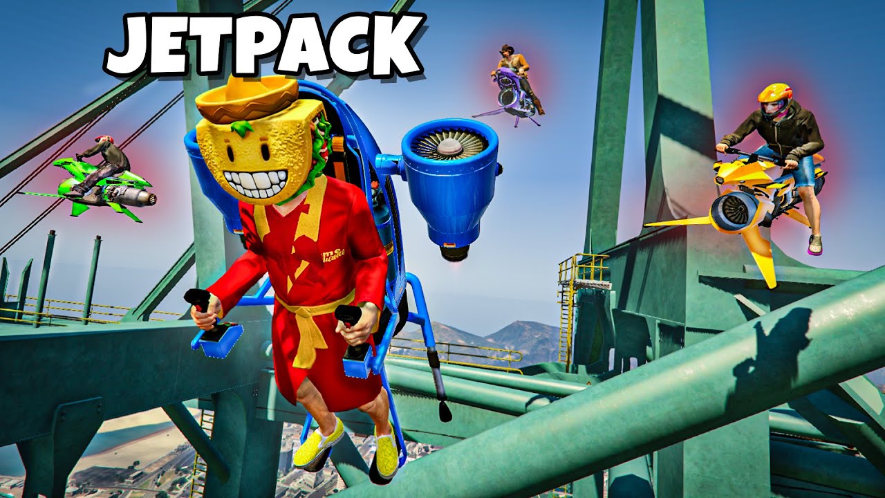 MI PRIMERA VEZ JUGANDO AL ESCONDITE EN JETPACK!! SURREALISTA! - GTA 5 ONLINE