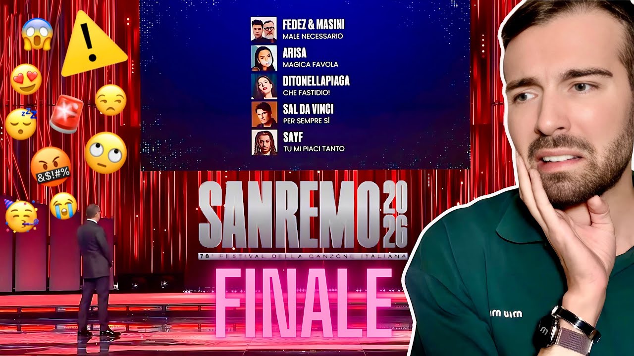 SOFFRITE INSIEME A ME GUARDANDO e GIUDICANDO LA FINALE DI SANREMO 2026! 😭