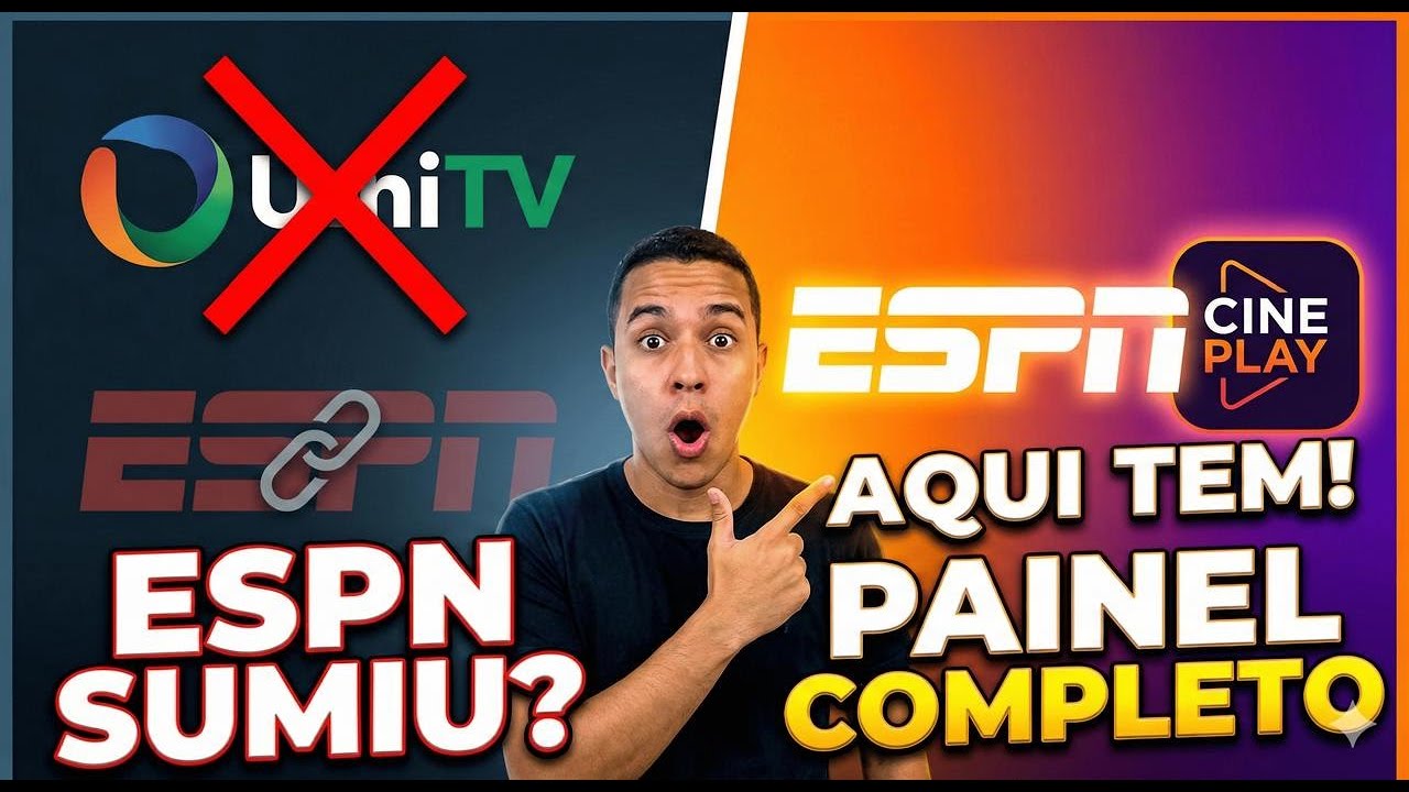 ESPN SUMIU  DA UNITV? ASSISTA AGORA E SAIBA O QUE ACONTECEU!