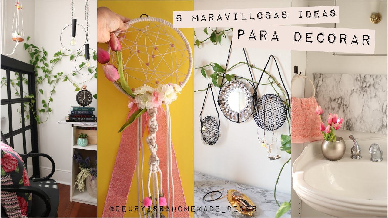 6 MARAVILLOSAS  Y CREATIVAS IDEAS PARA DECORAR USANDO UN POCO DE ALAMBRE