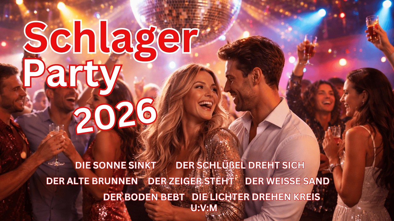 Schlager Party Mega Mix 2026 - Die neusten Partyhits zum Tanzen und Träumen!