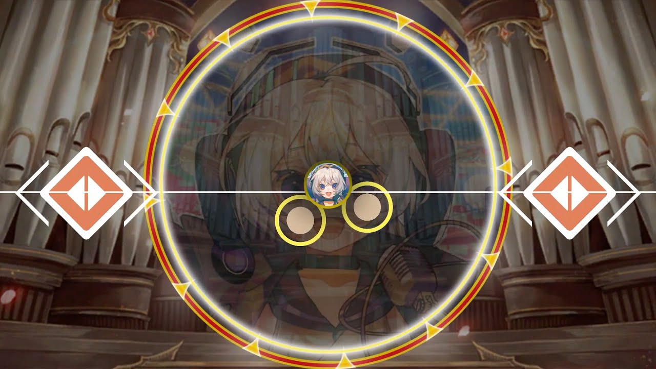 【Cytoid】You are the Miserable - t+pazolite -〈crush lv.15〉- Chart Preview