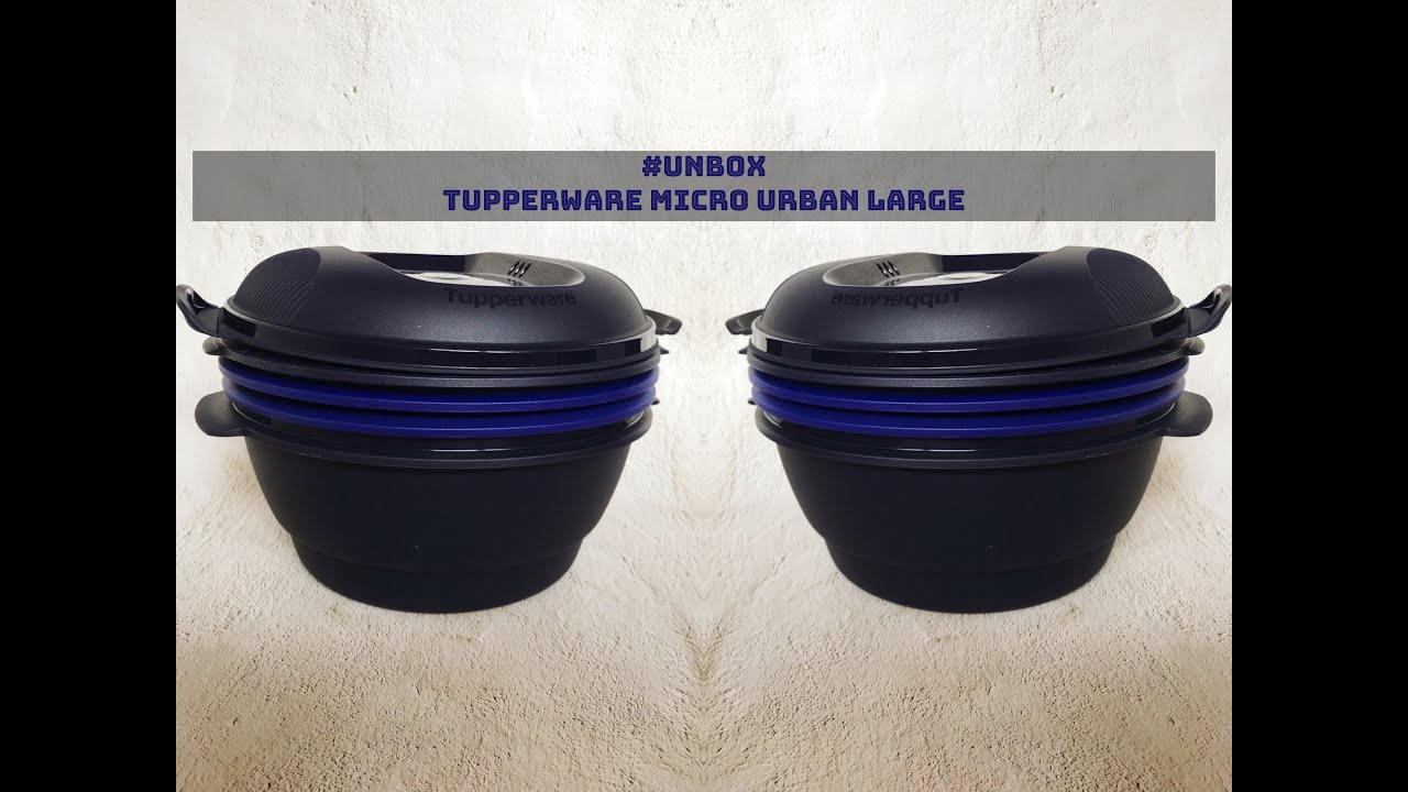 #unbox Tupperware Micro Urban Large / Tupperware Sapnas / Vegan Pipiras