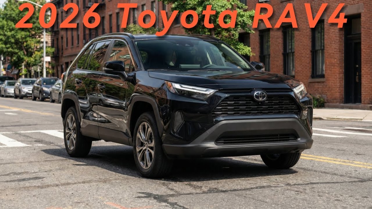2026 Toyota RAV4 Black – Full Review, Interior, Exterior & Features | Best Compact SUV USA